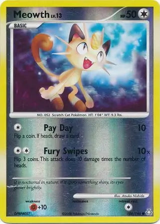 Legends Awakened Meowth #106/146 reverse holo